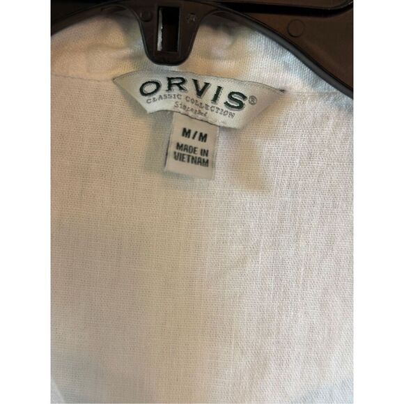Orvis Woman White Button Down Shirt - Picture 7 of 16